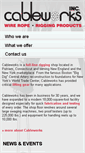 Mobile Screenshot of cableworksusa.com
